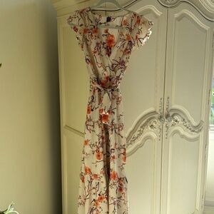 Floral A-Line Spring Dress